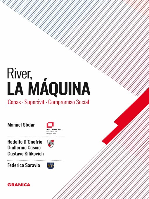 Title details for River, La Máquina by Manuel Sbdar - Available